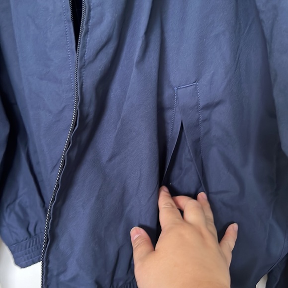 Men’s light jacket for everyday use in navy blue - Picture 4 of 5